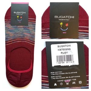 BUGATCHI Italy no-show socks